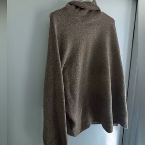 Zara home loungewear beige sweater
